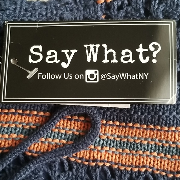 Say What Round Neck Sleeveless Tank Top Size S - Picture 13 of 13